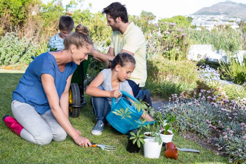 Charity reuse partnerships for garden and landscaping materials