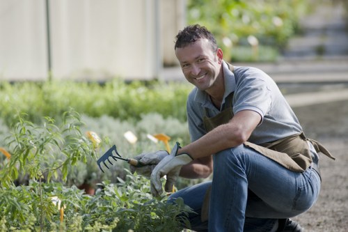 Browser settings and essential cookie management for a landscaping site